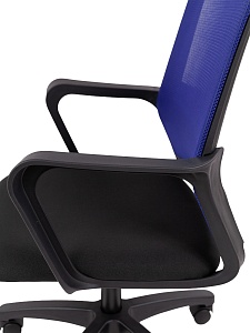 Офисное кресло CHAIRMAN 606 LT, ткань/сетка, синий